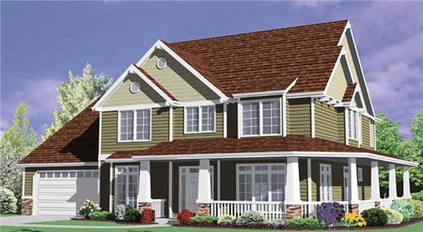 Main image for house plan # 2601