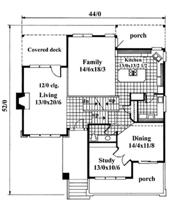 Main Elevation for ms2629