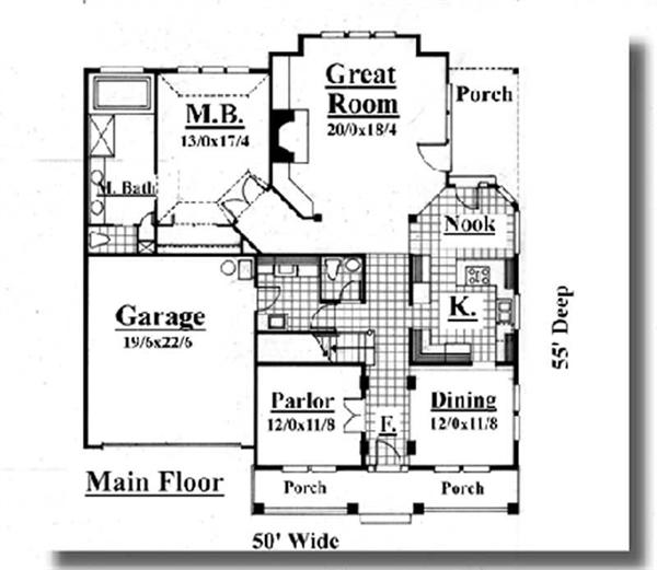 Main Elevation for ms2352