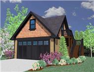 This is a computerized rendering for these Garage Plans.