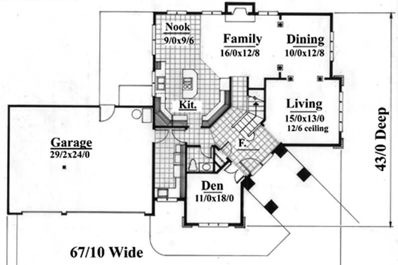 Main Elevation for ms2484
