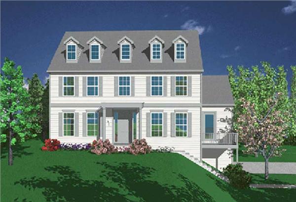 Main image for house plan # 2547