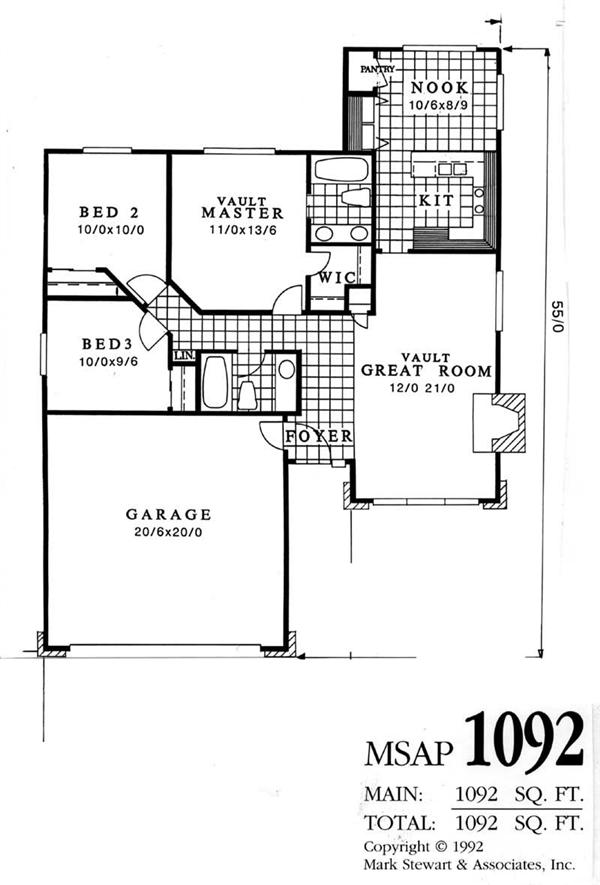 Main Elevation for ms1092