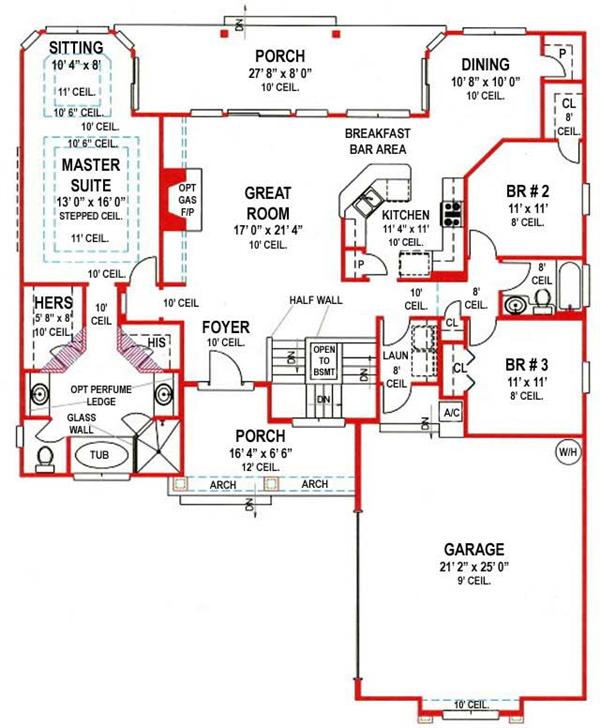 Floor Plan First Story