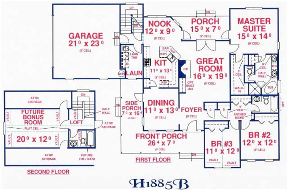 Floor Plan First Story