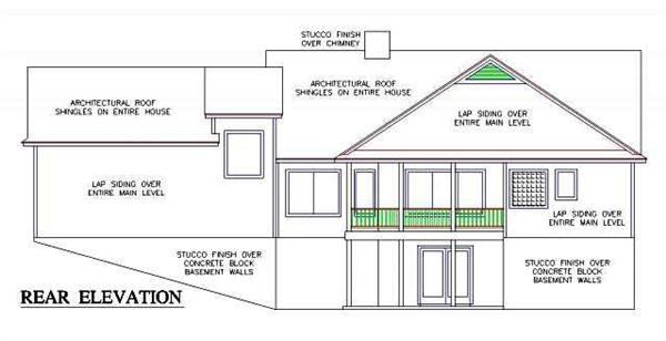 150-1014 rear elevation