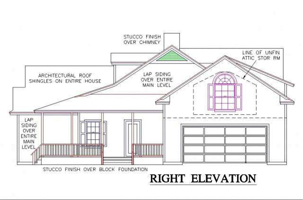 150-1014 Right Elevation