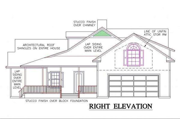 150-1014 Right Elevation