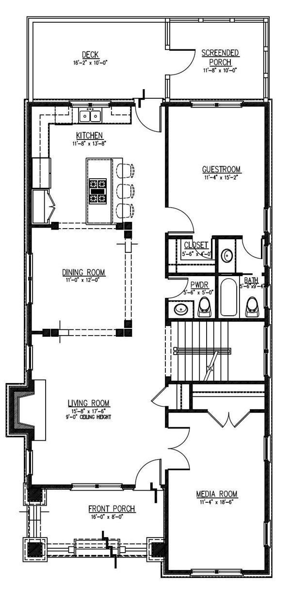 Floor Plan First Story