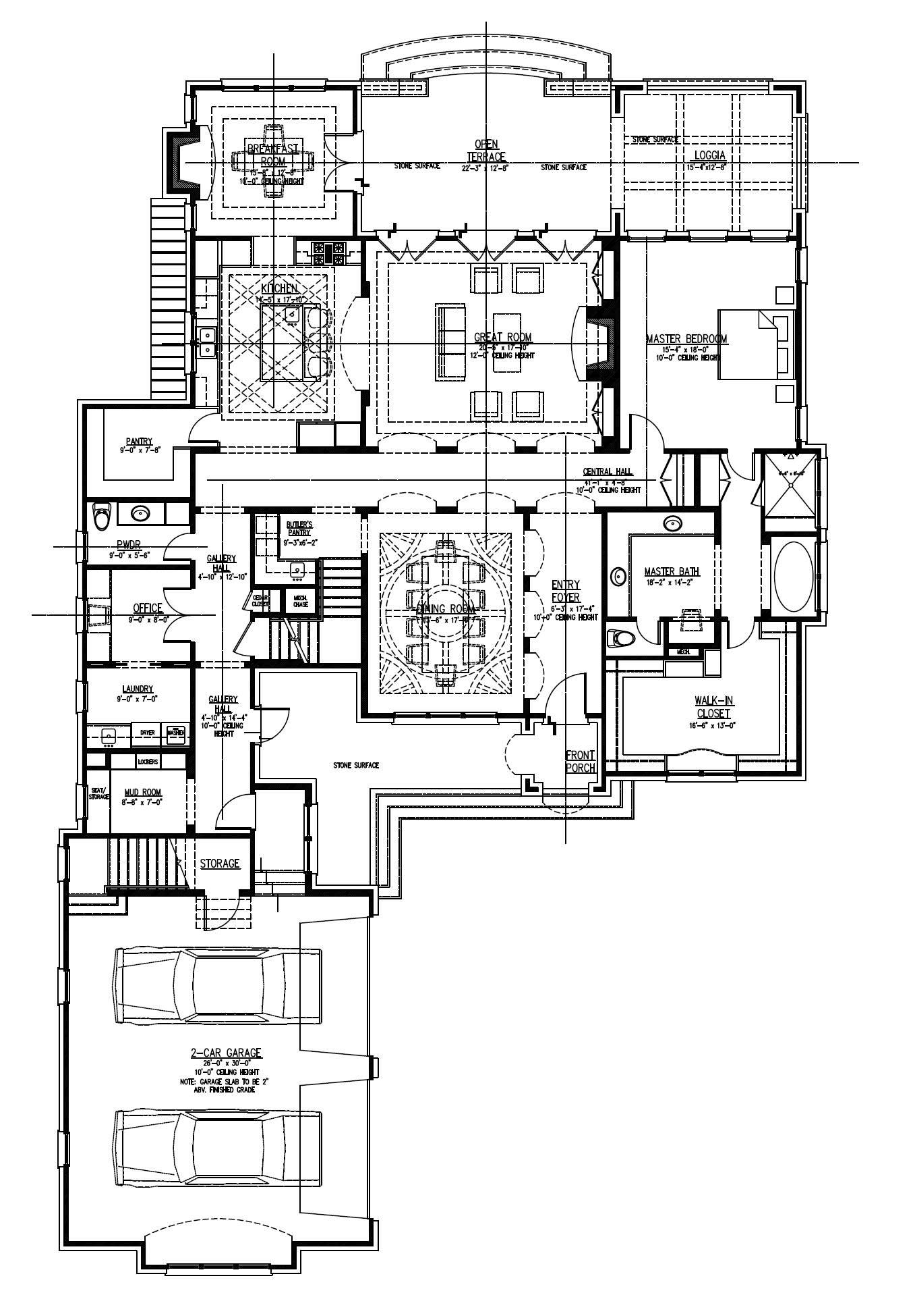 Floor Plan First Story