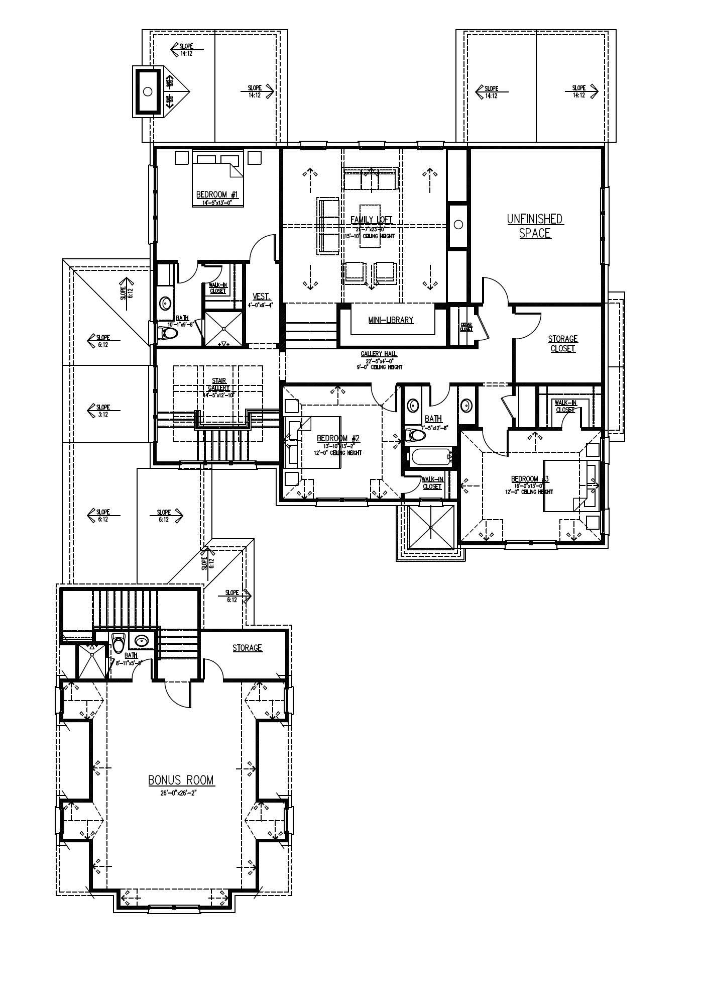 Floor Plan Second Story