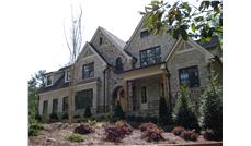 This is a colored photo of these European Home Plans.