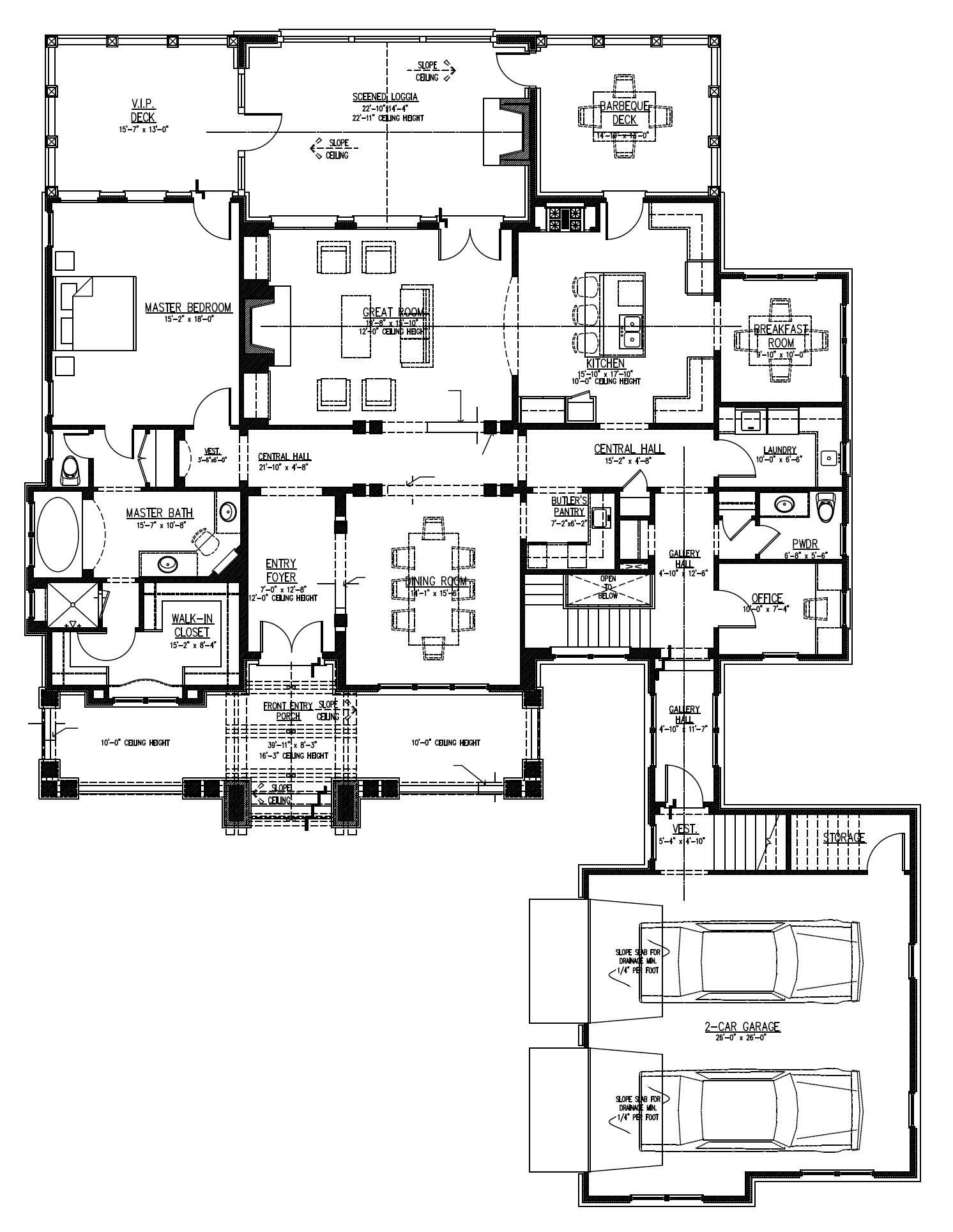 Floor Plan First Story