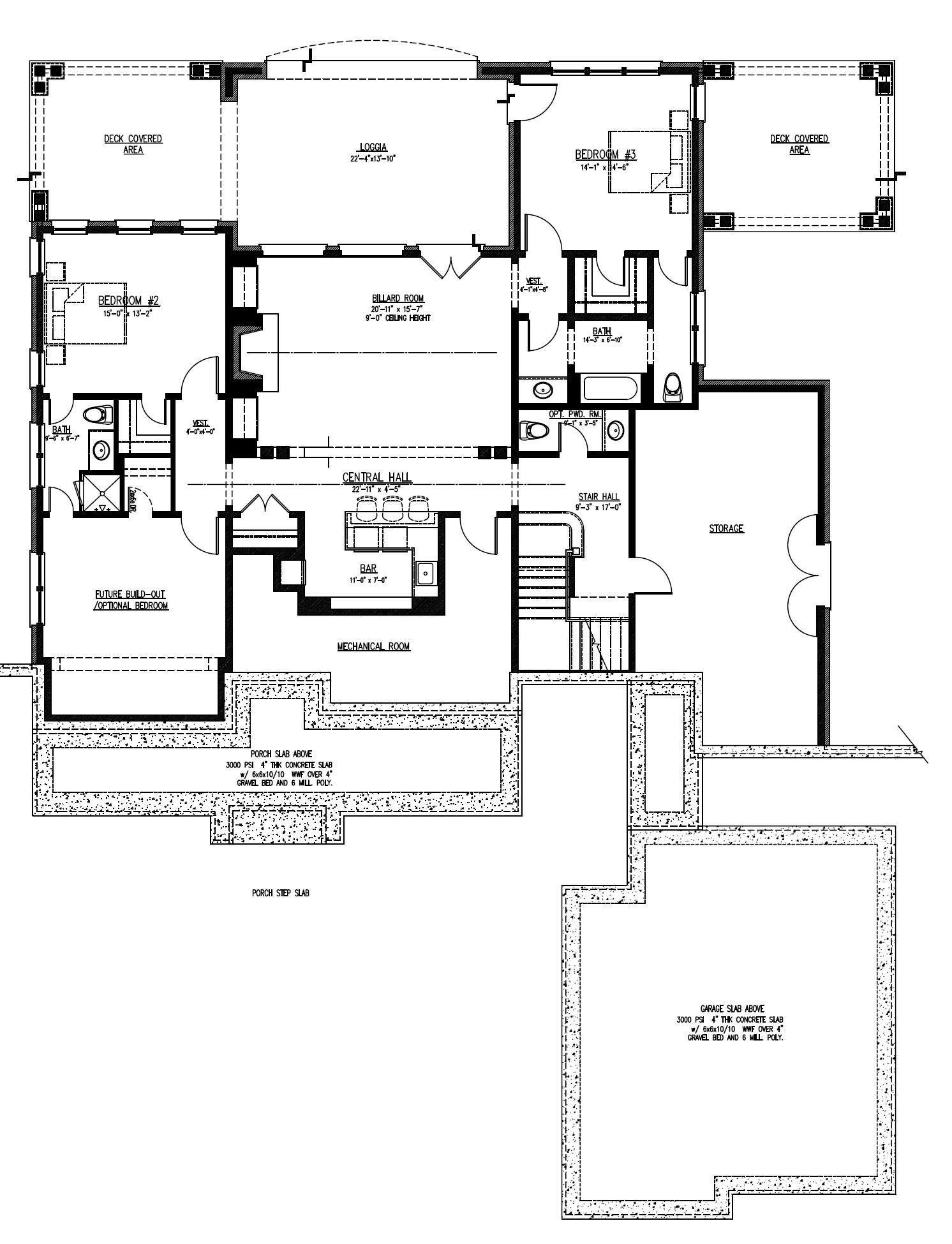Floor Plan Basement