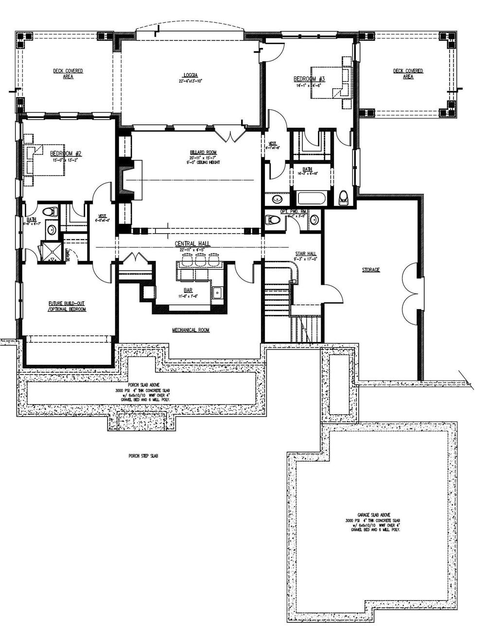 Floor Plan Basement