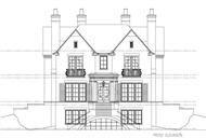 This is the front elevation of this House Plan.