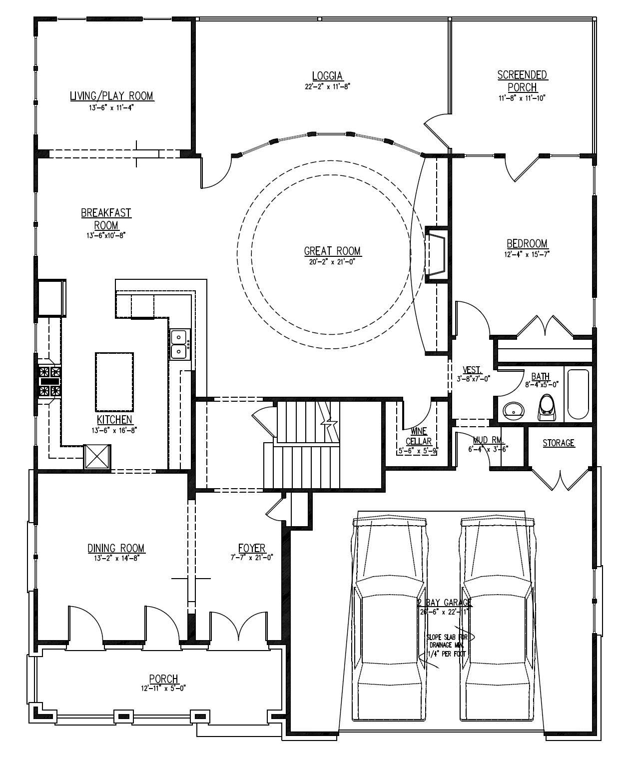 Floor Plan First Story