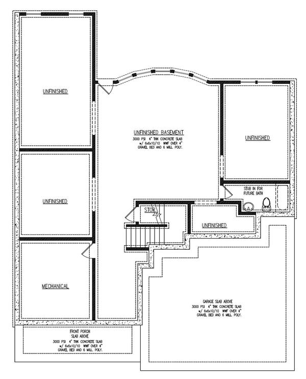 Floor Plan Basement
