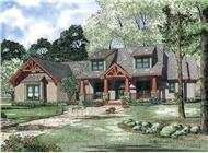 This is an artist's rendering of these Craftsman Homeplans.