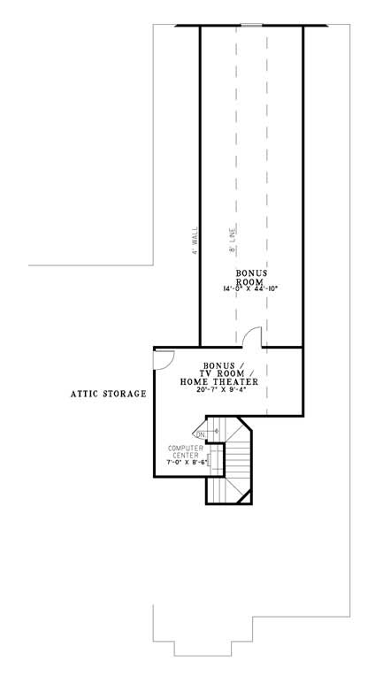 Floor Plan Second Story