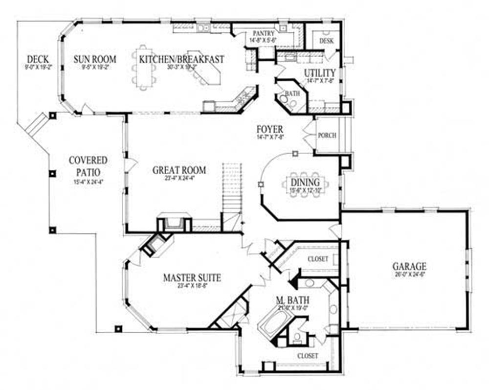 Floor Plan First Story