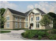 This is a computer rendering of these luxury homeplans.