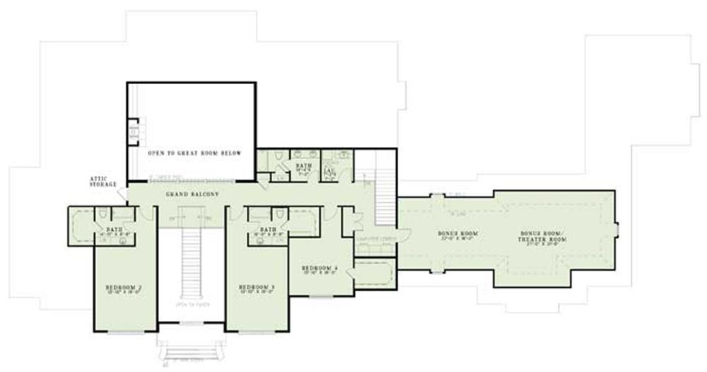 Floor Plan Second Story