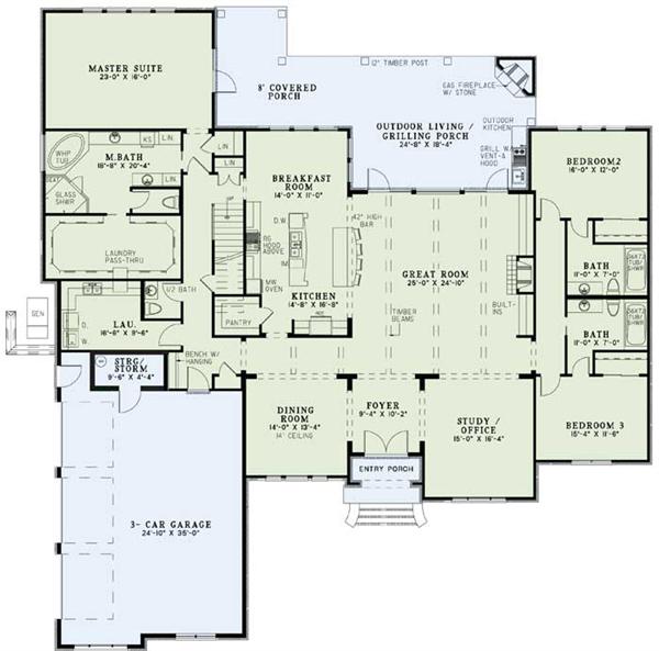 Floor Plan First Story