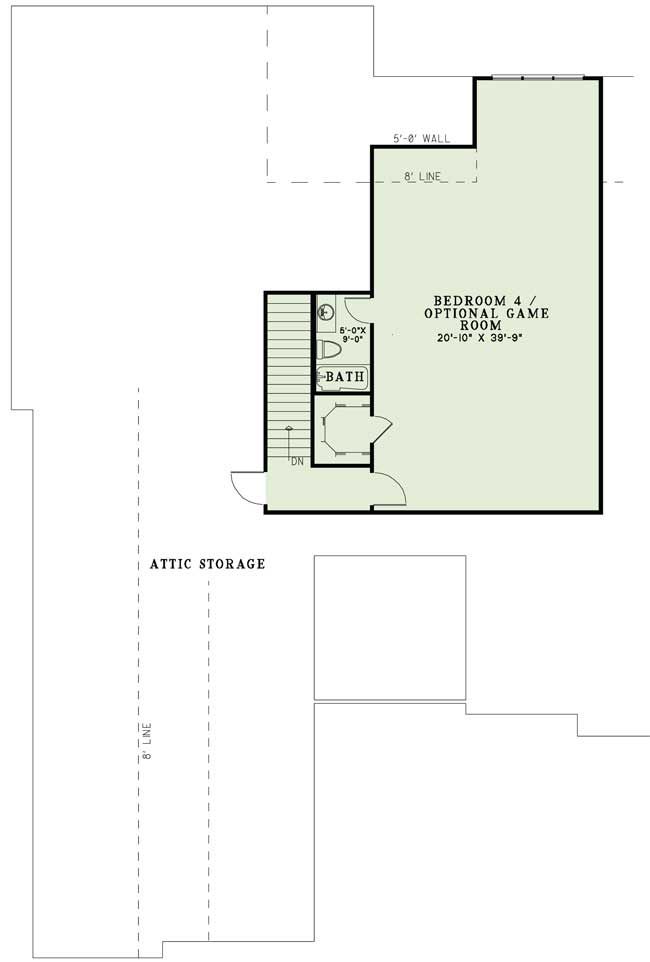 Floor Plan Second Story