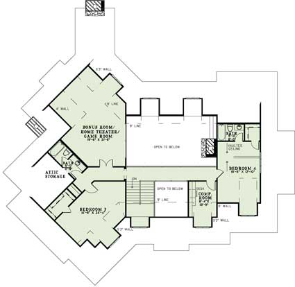 Floor Plan Second Story