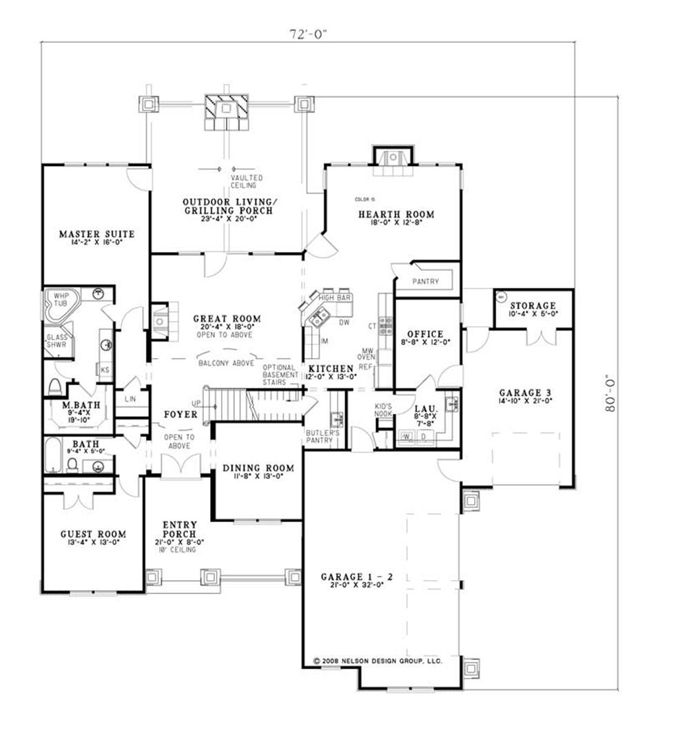 Floor Plan First Story
