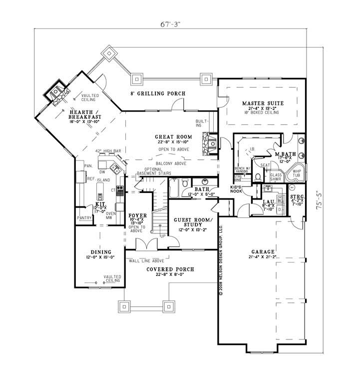 Floor Plan First Story