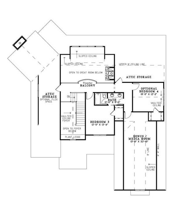 Floor Plan Second Story
