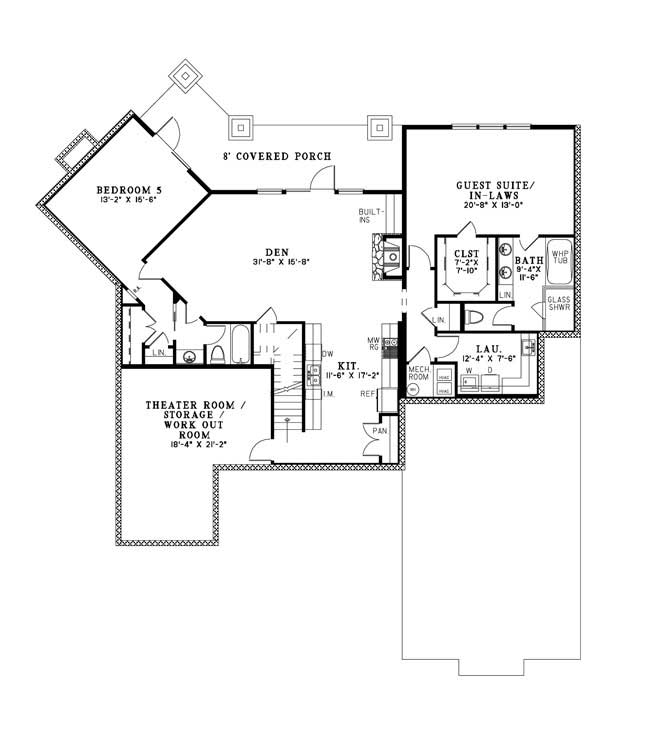 Floor Plan Basement