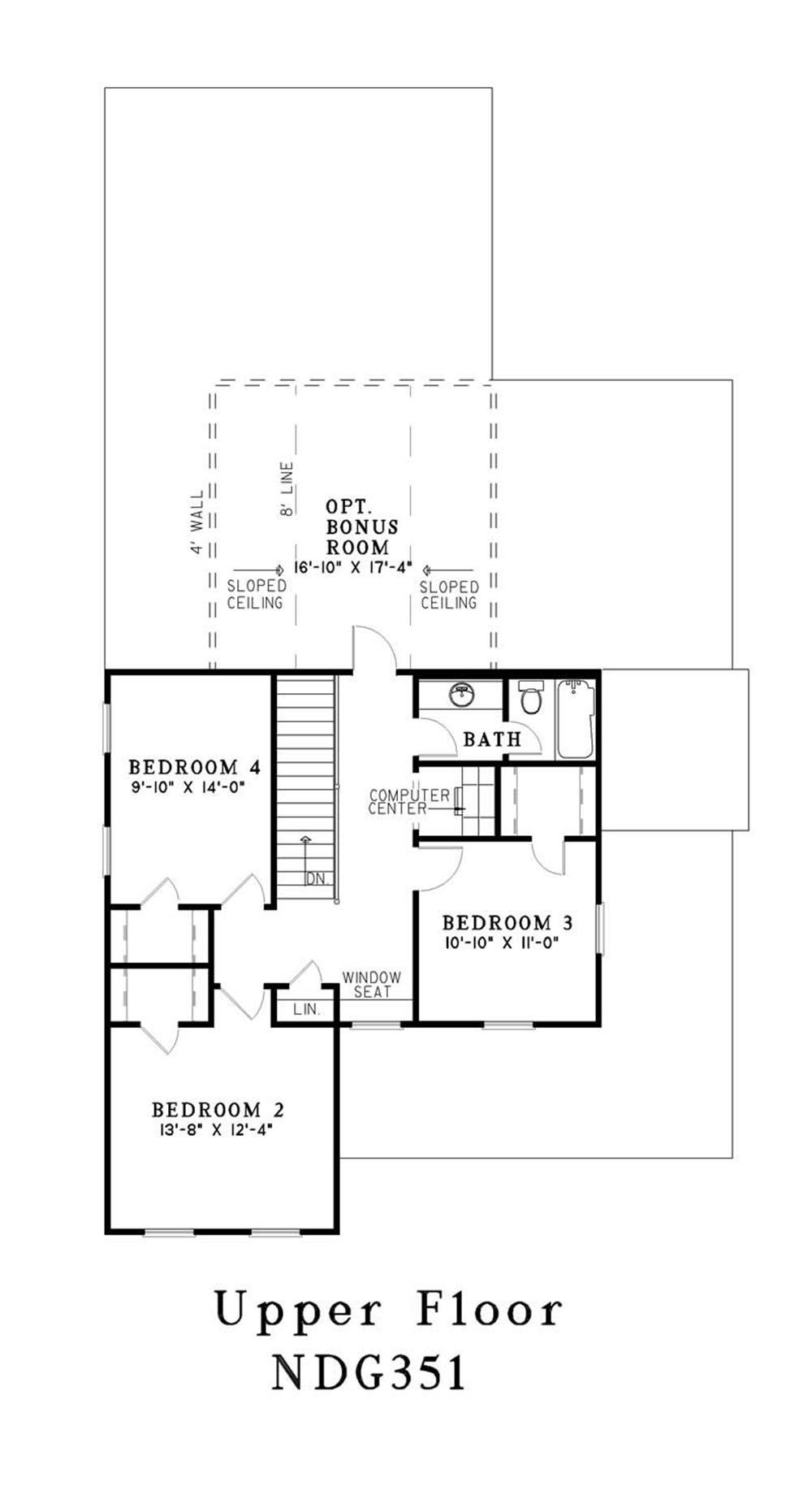 Floor Plan Second Story