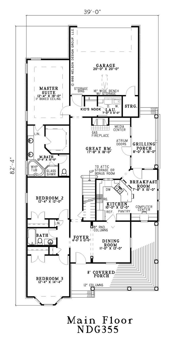 Floor Plan First Story