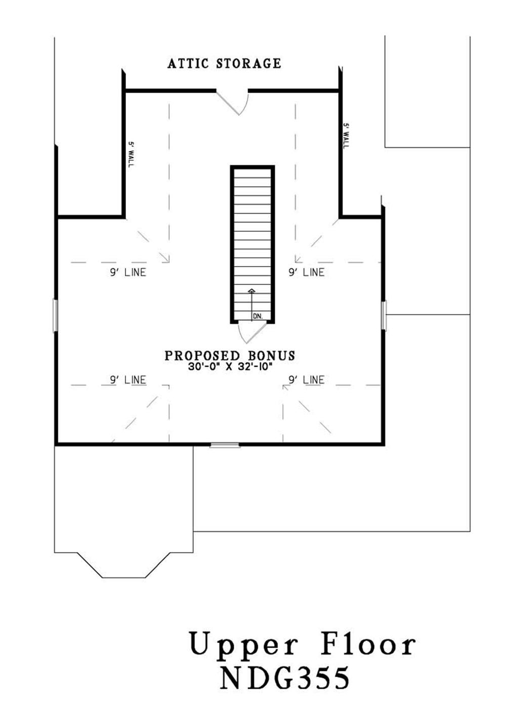 Floor Plan Second Story