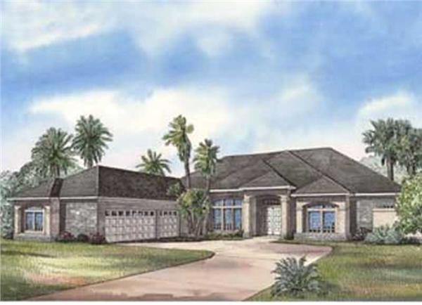 Main image for house plan # 3709