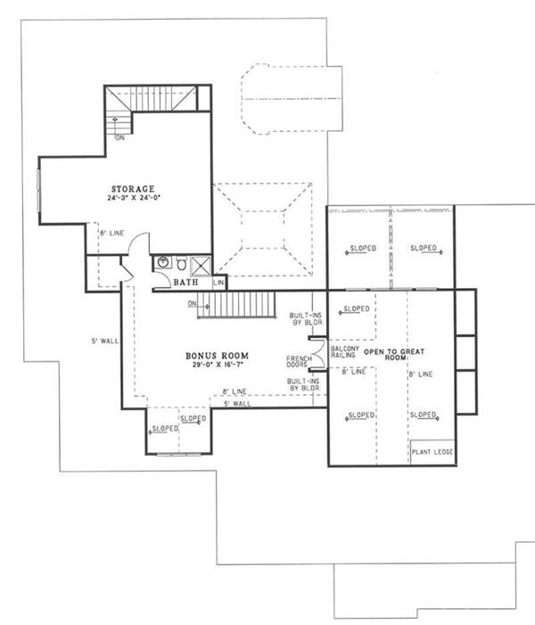 Upper Level Floor Plan