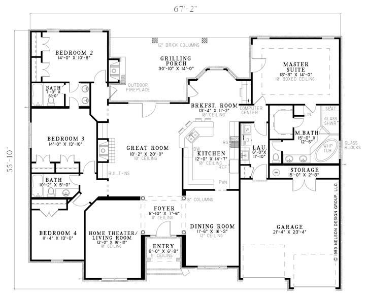 Floor Plan First Story