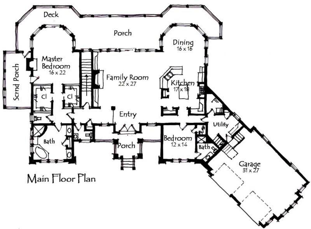 Floor Plan First Story
