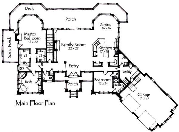 Floor Plan First Story