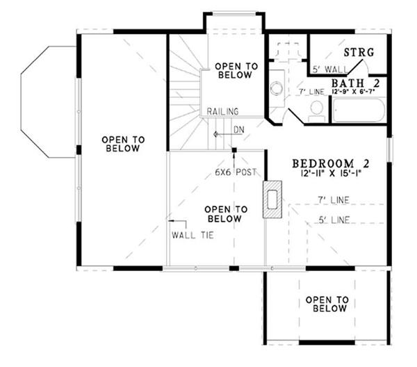 Upper Level Floor Plan