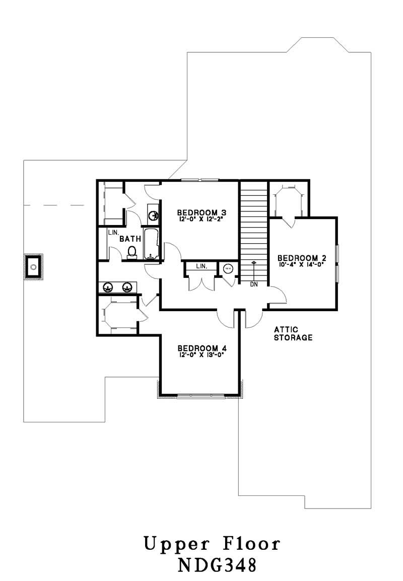 Floor Plan Second Story