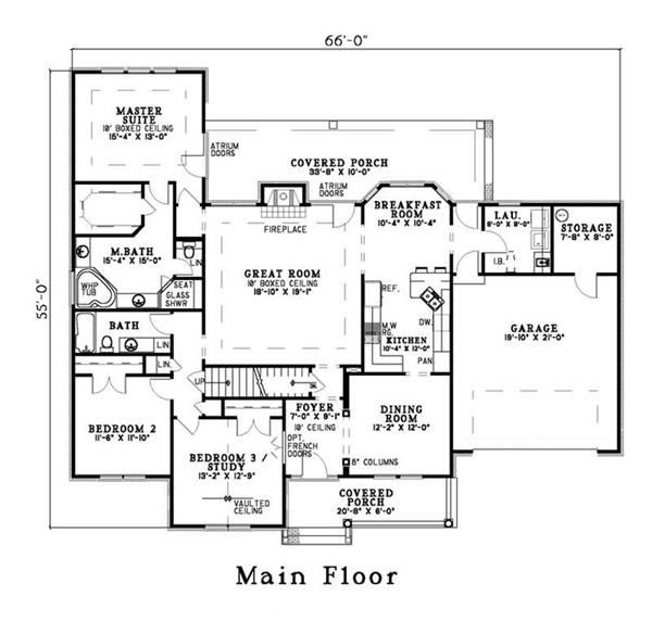 Floor Plan First Story