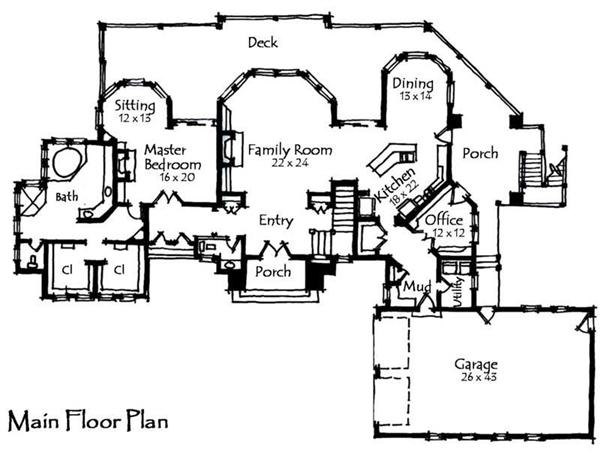 Floor Plan First Story