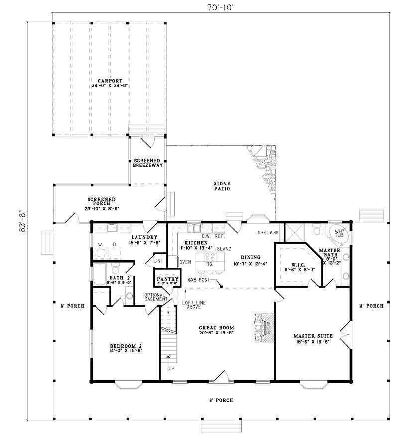 Floor Plan First Story