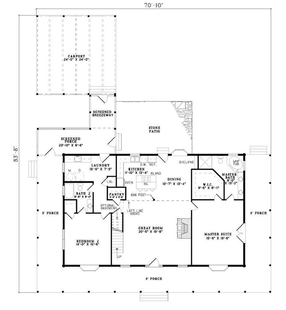 Floor Plan First Story