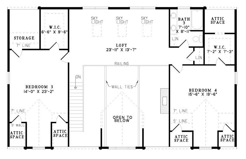 Floor Plan Second Story