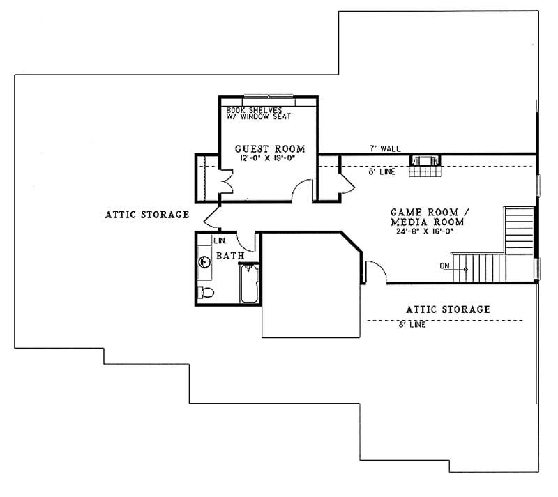 Upper Level Floor Plan